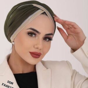 Olive Wrapped Turban